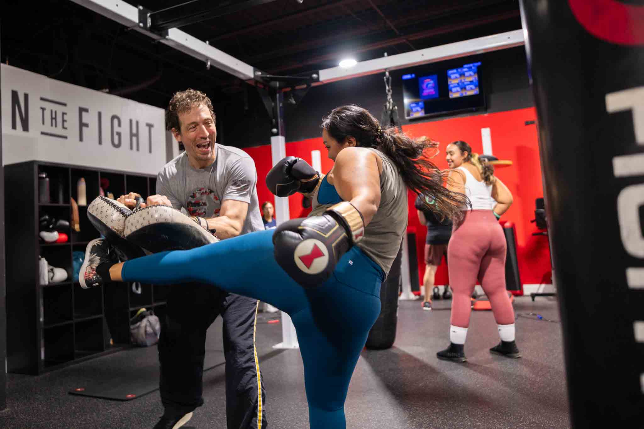 Members training at Omni Fight Club